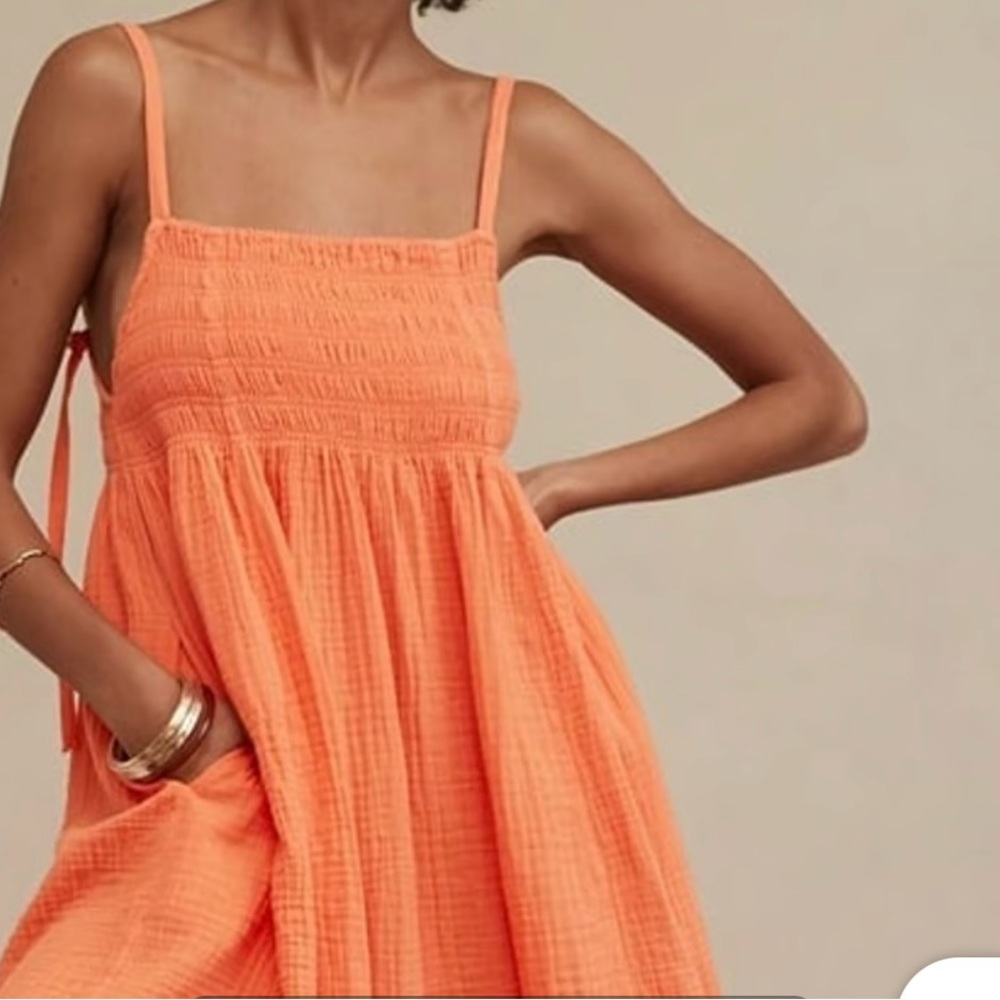 Aerie Tie Back Maxi Dress Size Xs & small Women's